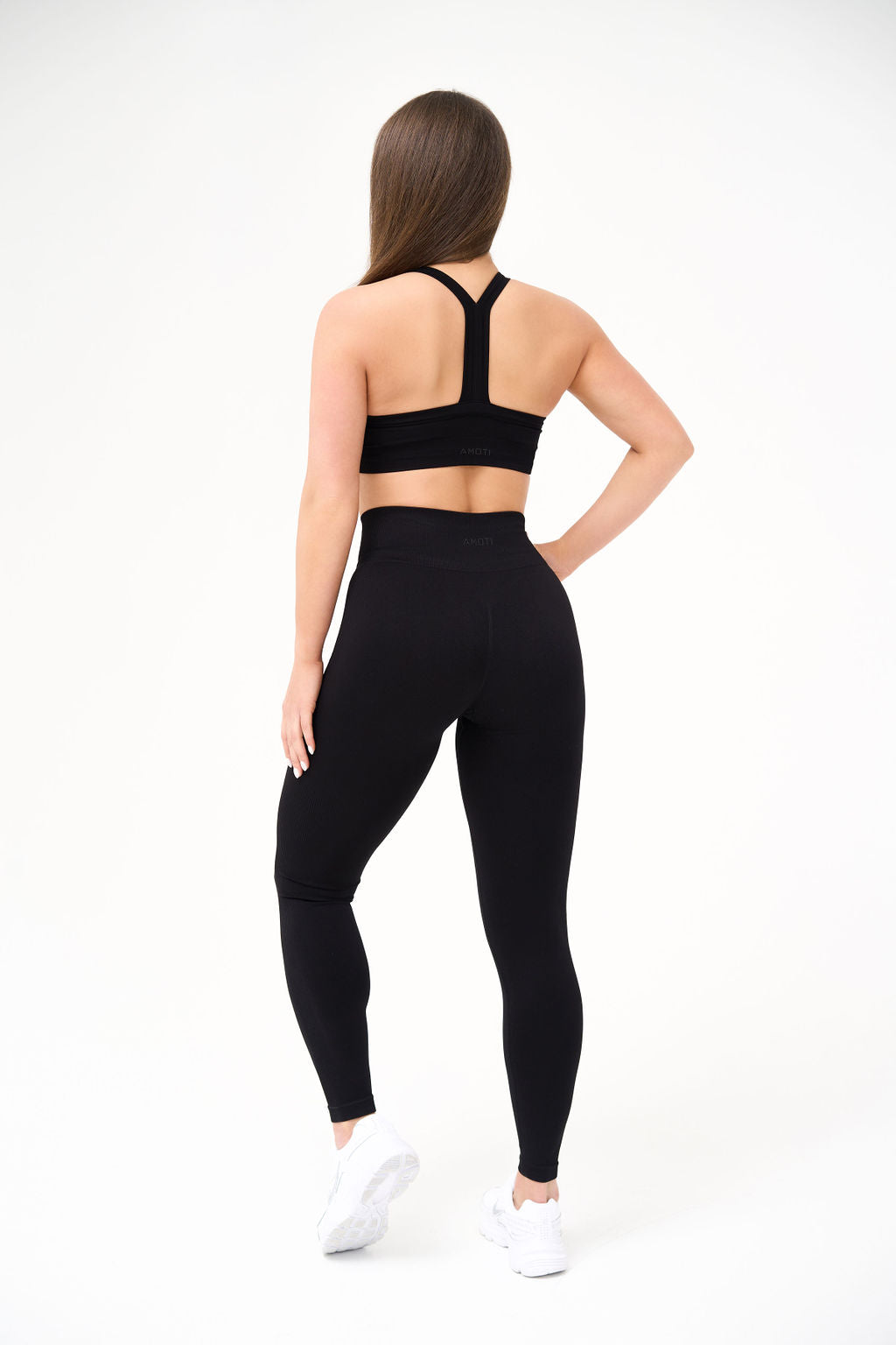 Juodos Power Seamless Tamprės