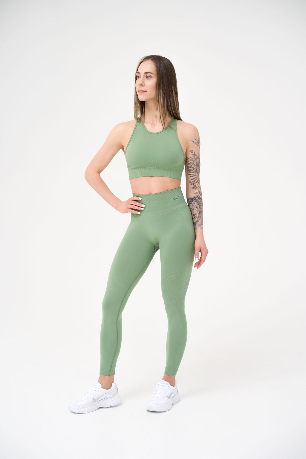 Žalia Comfort Sportinė Liemenėlė