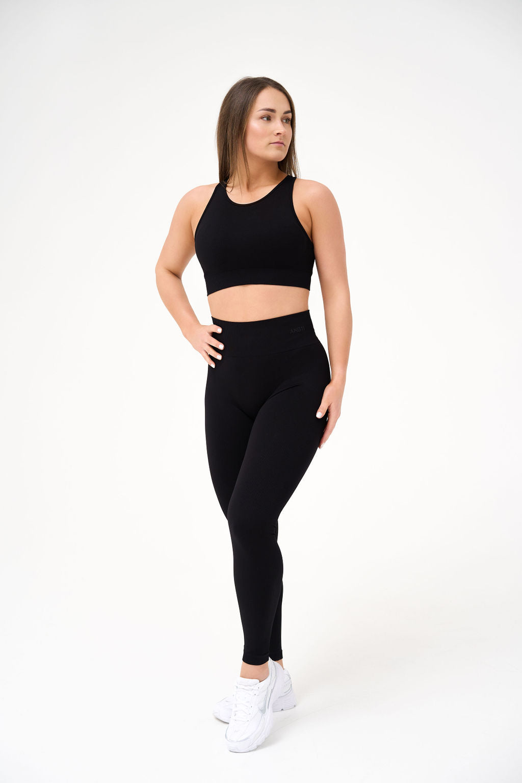 Juodos Power Seamless Tamprės