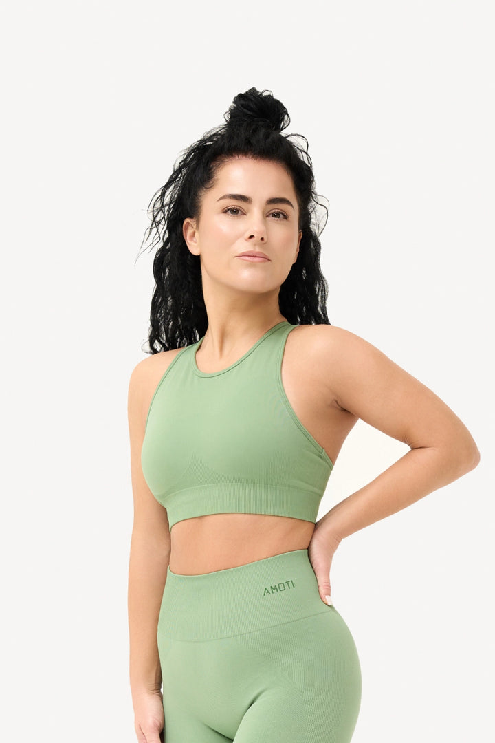 Žalia Comfort Sportinė Liemenėlė