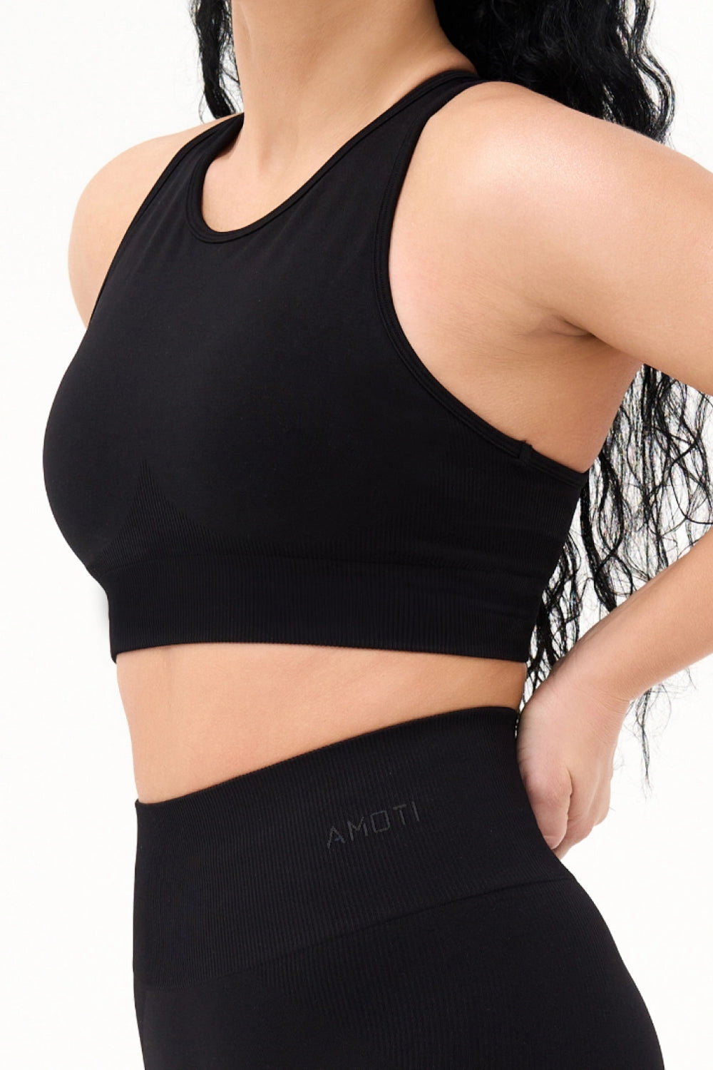 Juoda Comfort Sportinė Liemenėlė